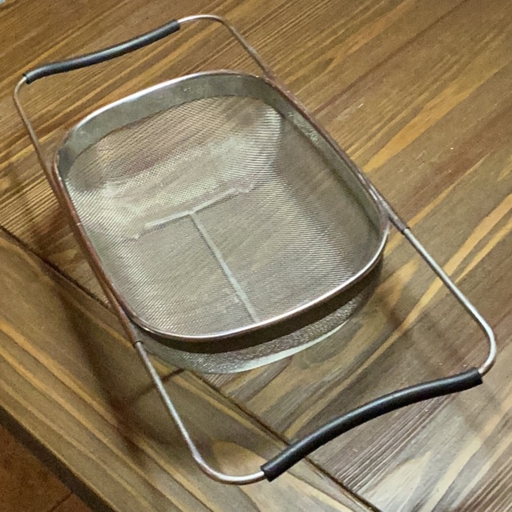 FINAL SALE PRICE Oblong Adjustable Kitchen Strainer